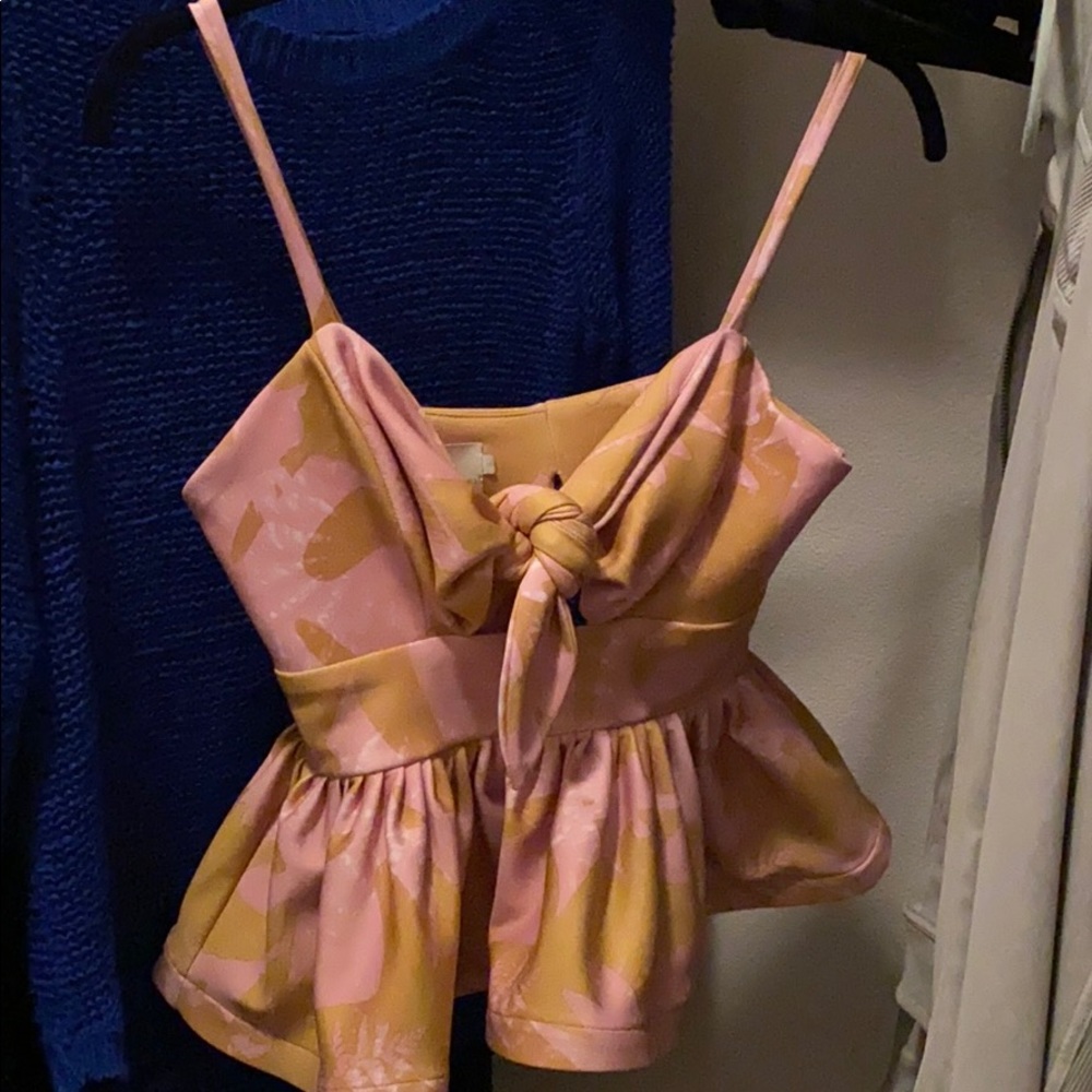 Brazilian brand cute peplum top